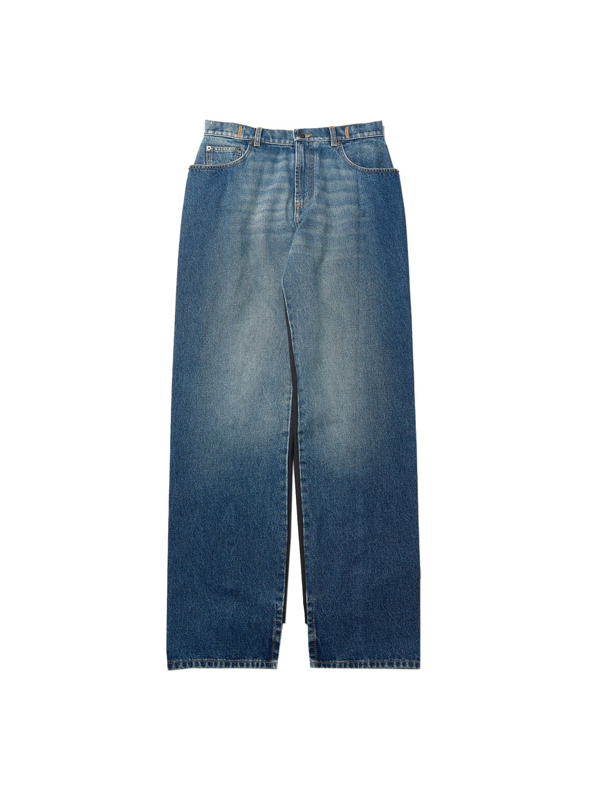 JEAN PAUL GAULTIER Multi Legging With Denim Panel On Front
