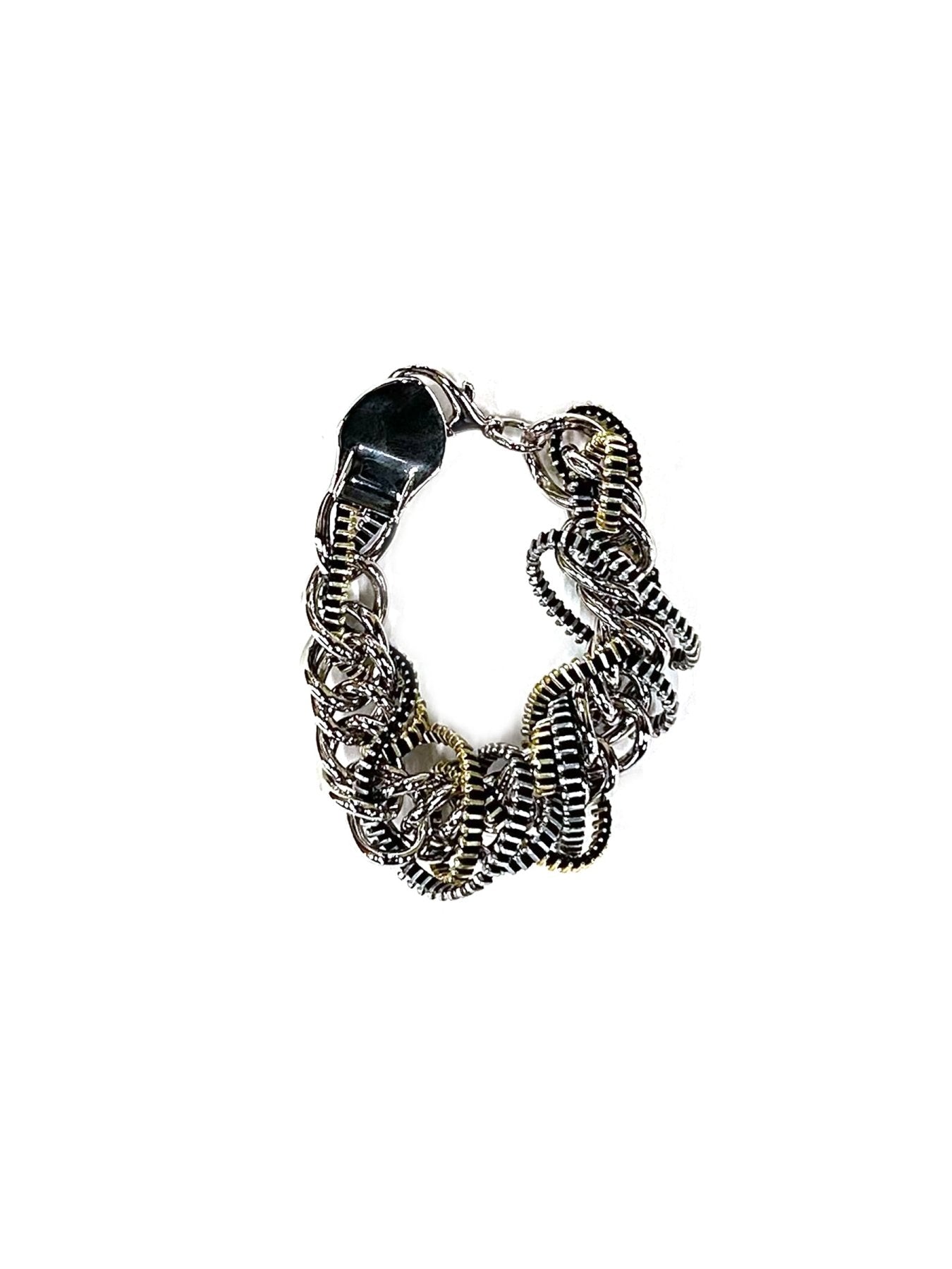 JEAN PAUL GAULTIER Multicolour Zippers Bracelet