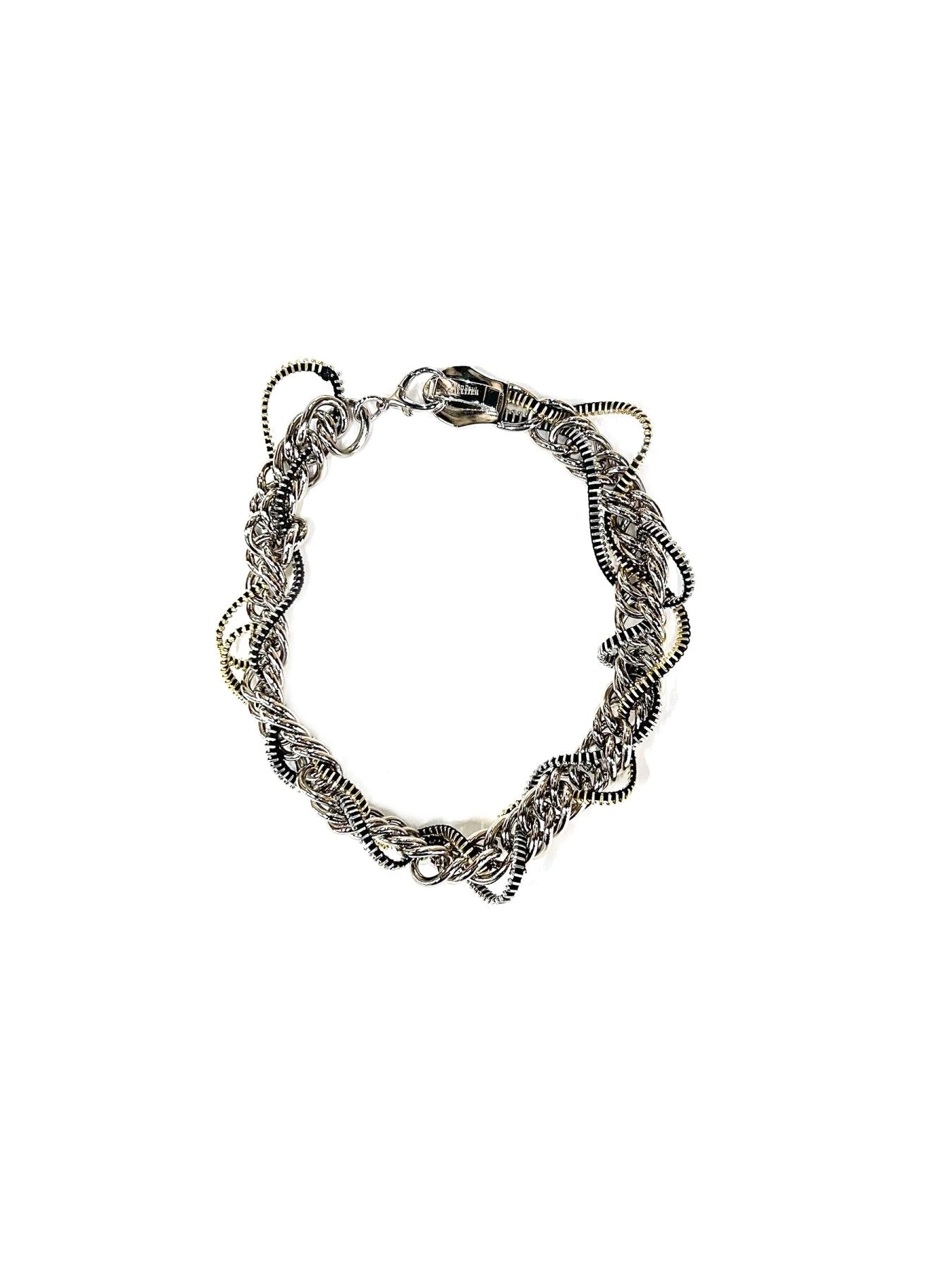 JEAN PAUL GAULTIER Multicolour Zippers Chocker Necklace