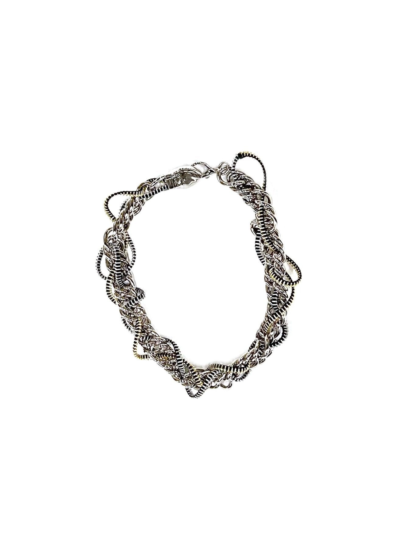 JEAN PAUL GAULTIER Multicolour Zippers Chocker Necklace