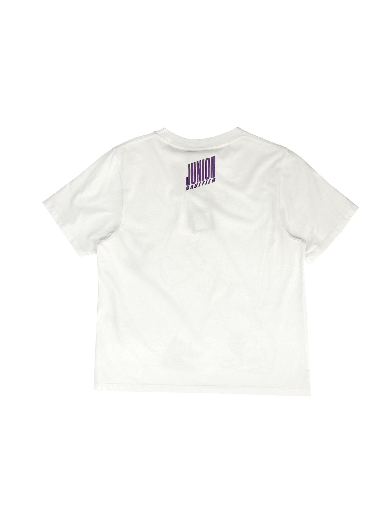 JEAN PAUL GAULTIER White Kamasutra Print T Shirt