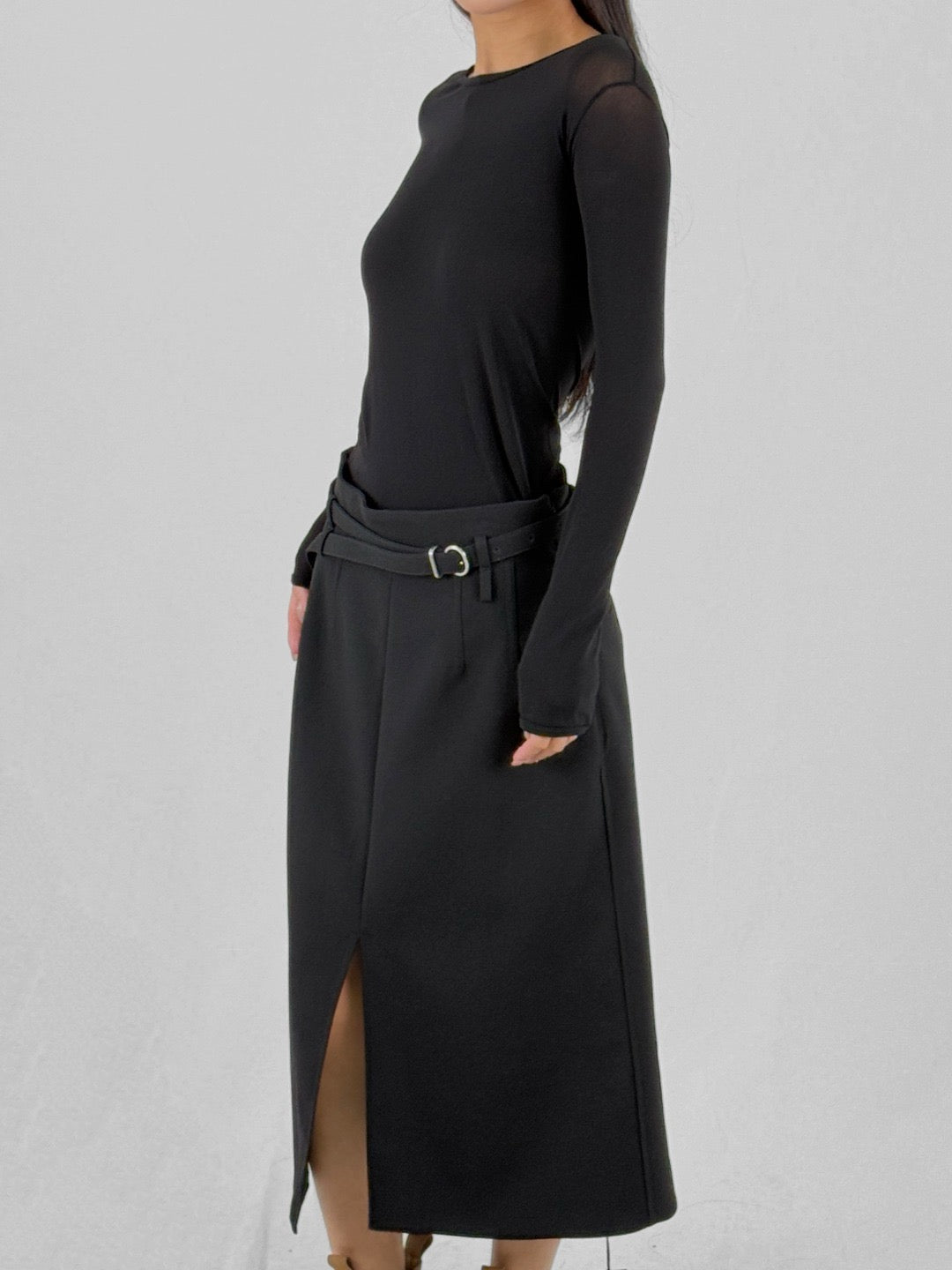 JIL SANDER Black 66 Skirts