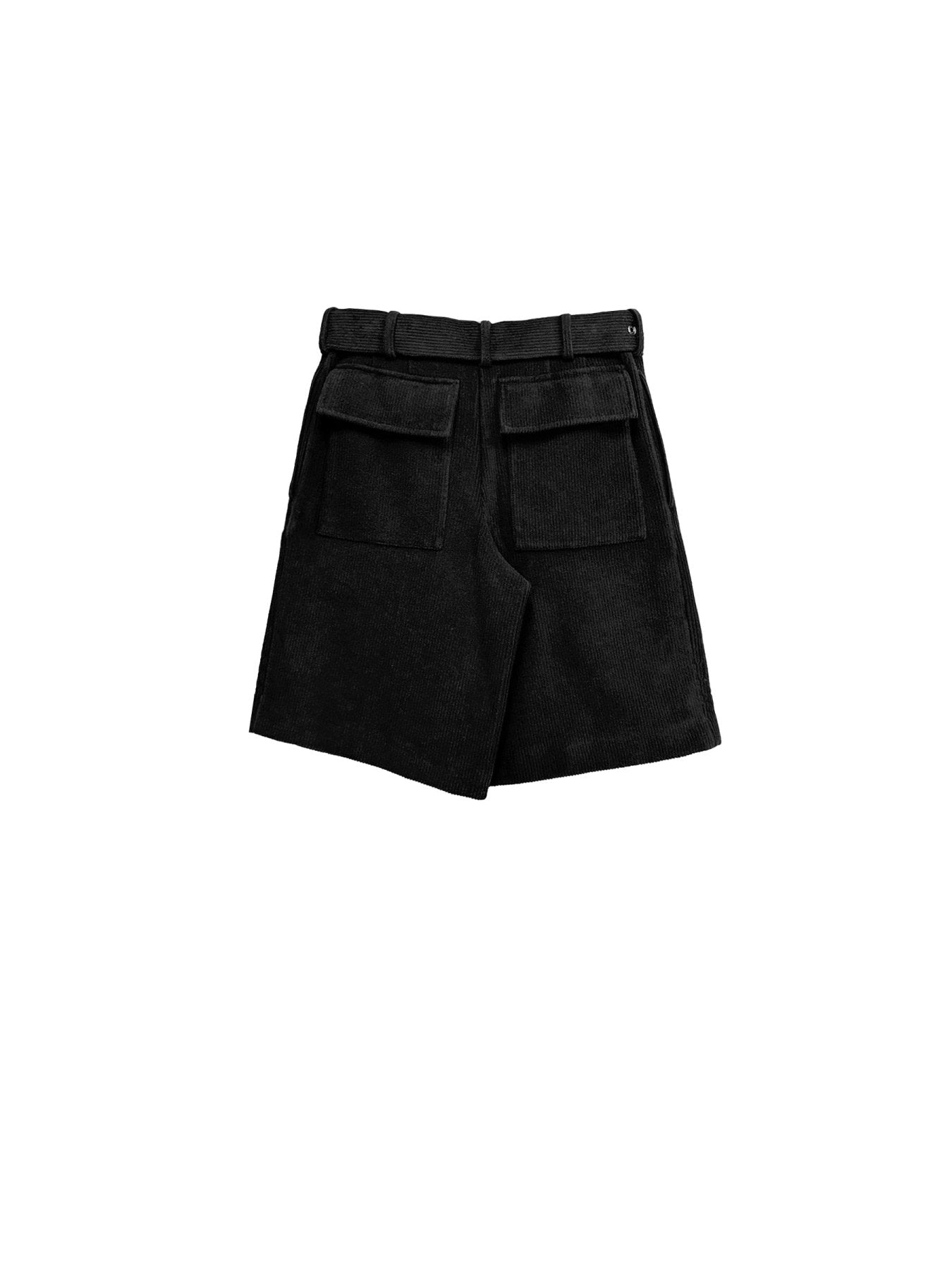 JIL SANDER Black Crochet Low - rise Shorts