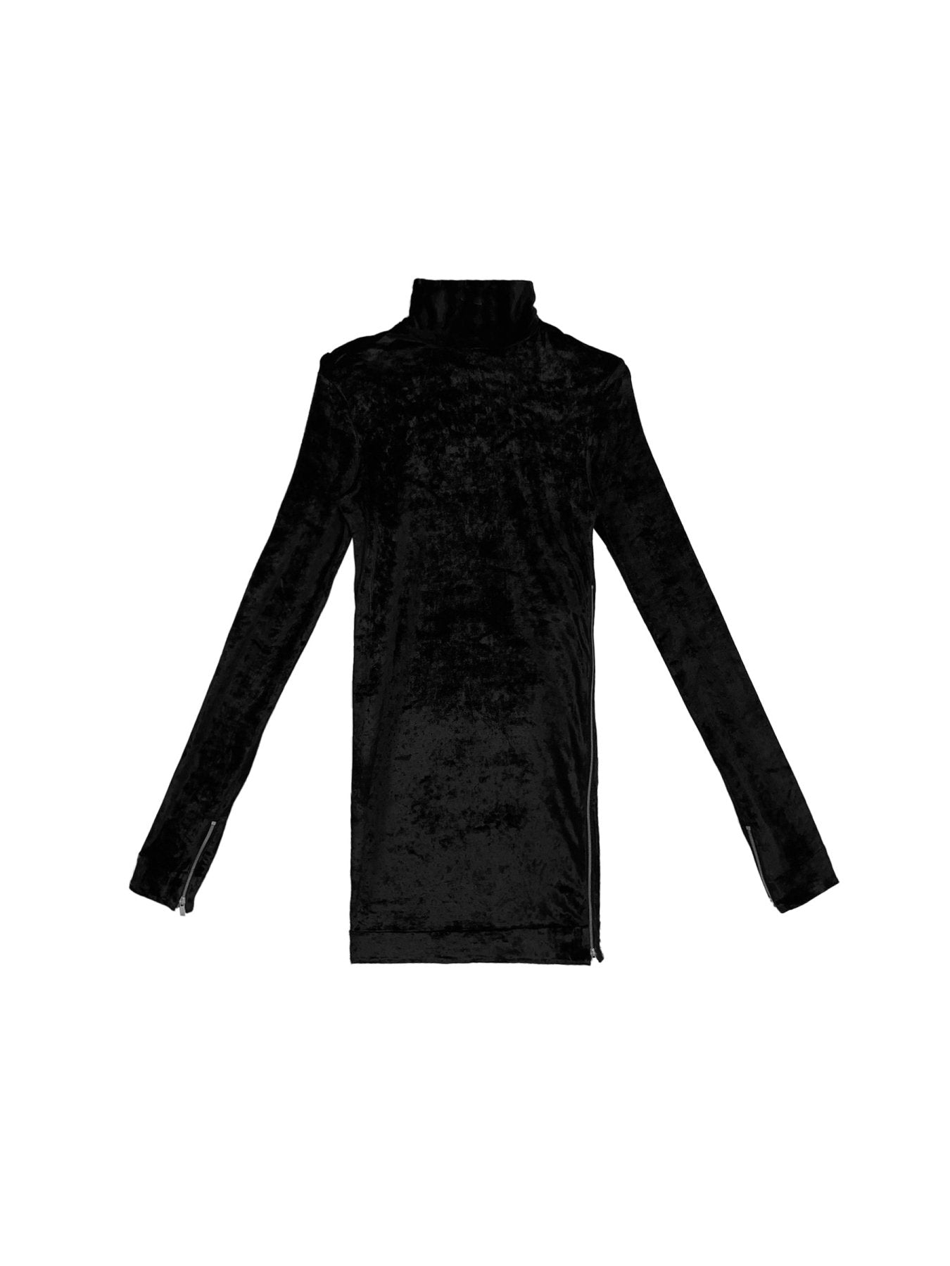 JIL SANDER Black High - neck LS Sweaters