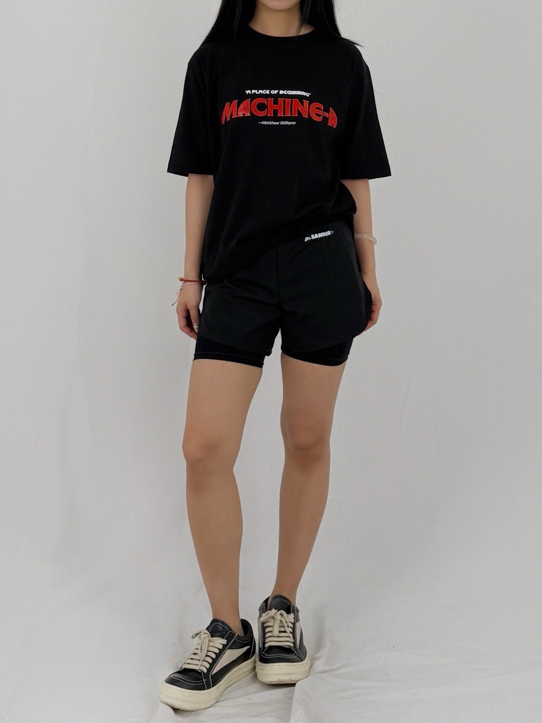 JIL SANDER Black Pants