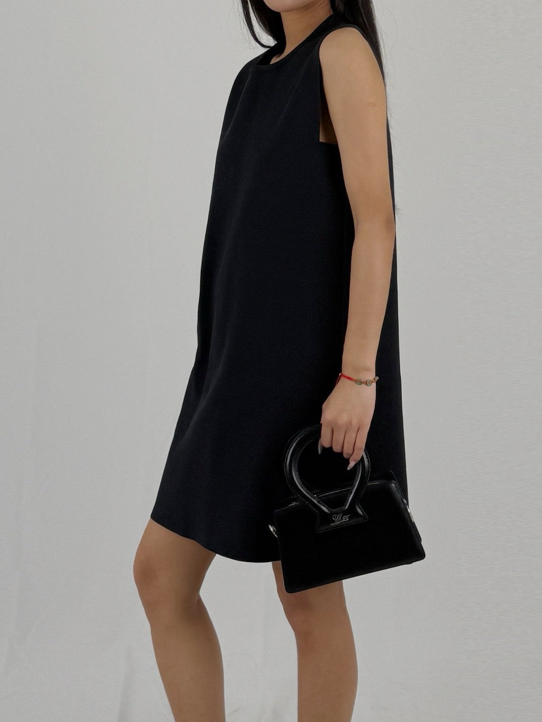 JIL SANDER Black Slvs Mini Dresses