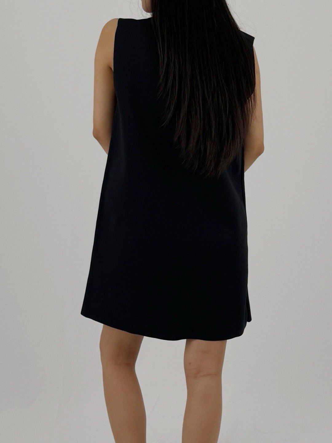 JIL SANDER Black Slvs Mini Dresses