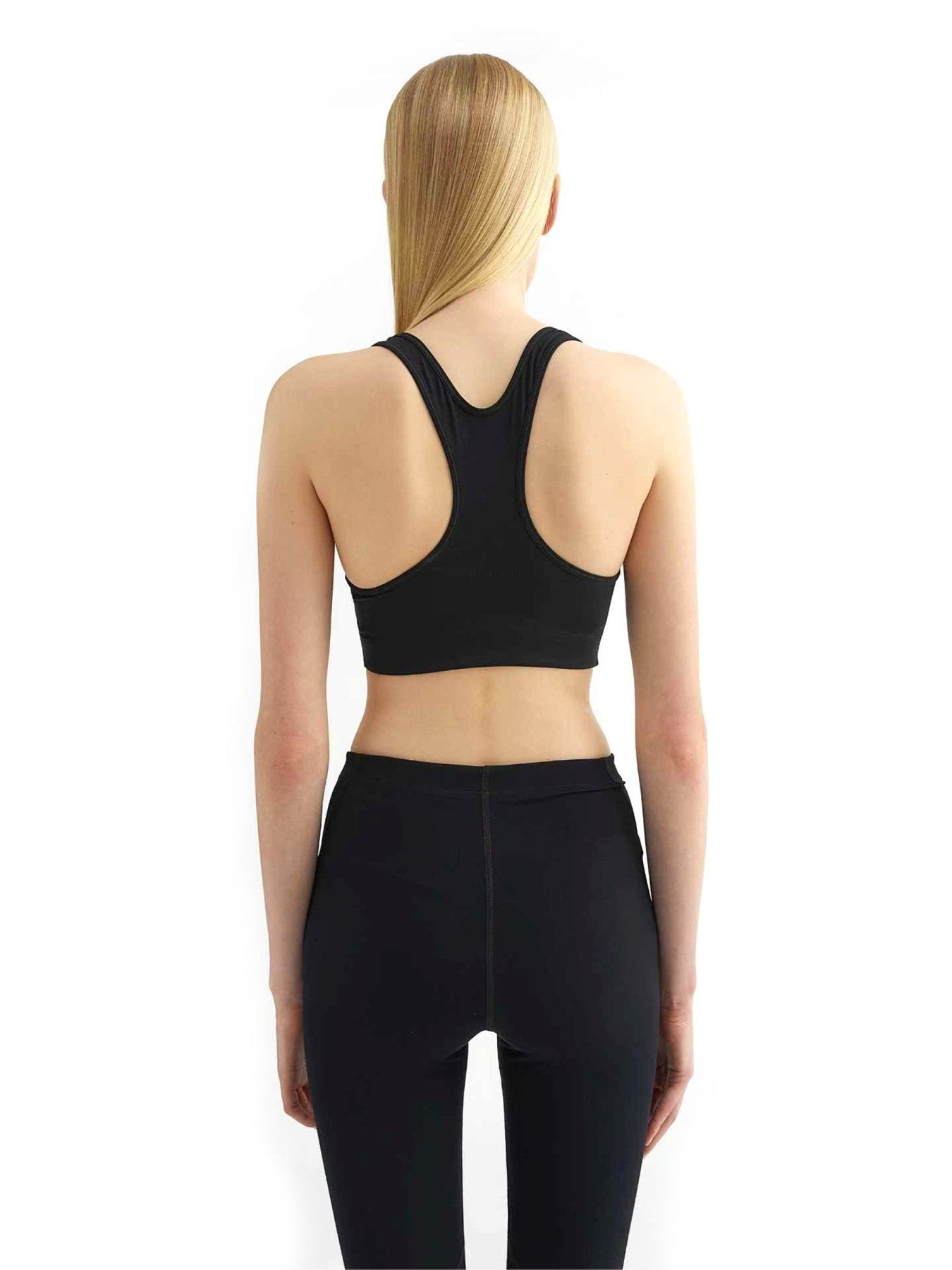 JIL SANDER Black Sport Bra