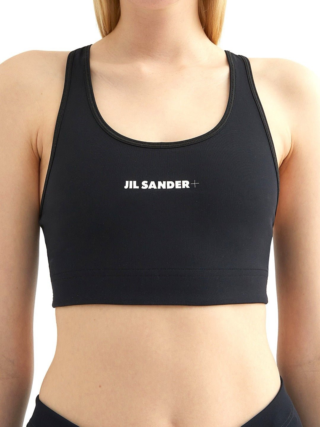 JIL SANDER Black Sport Bra