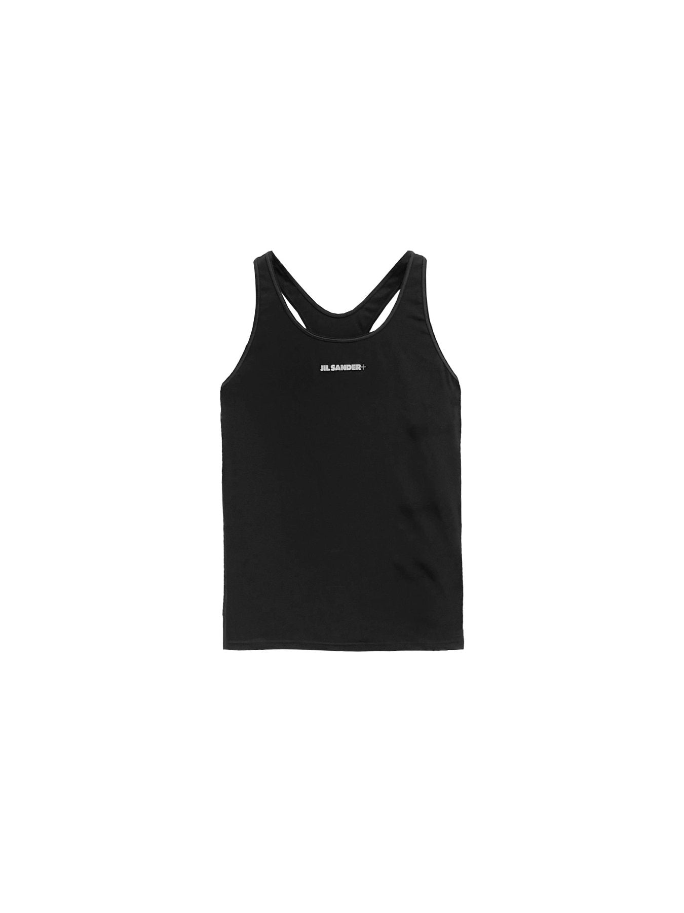 JIL SANDER Black Tank Tops