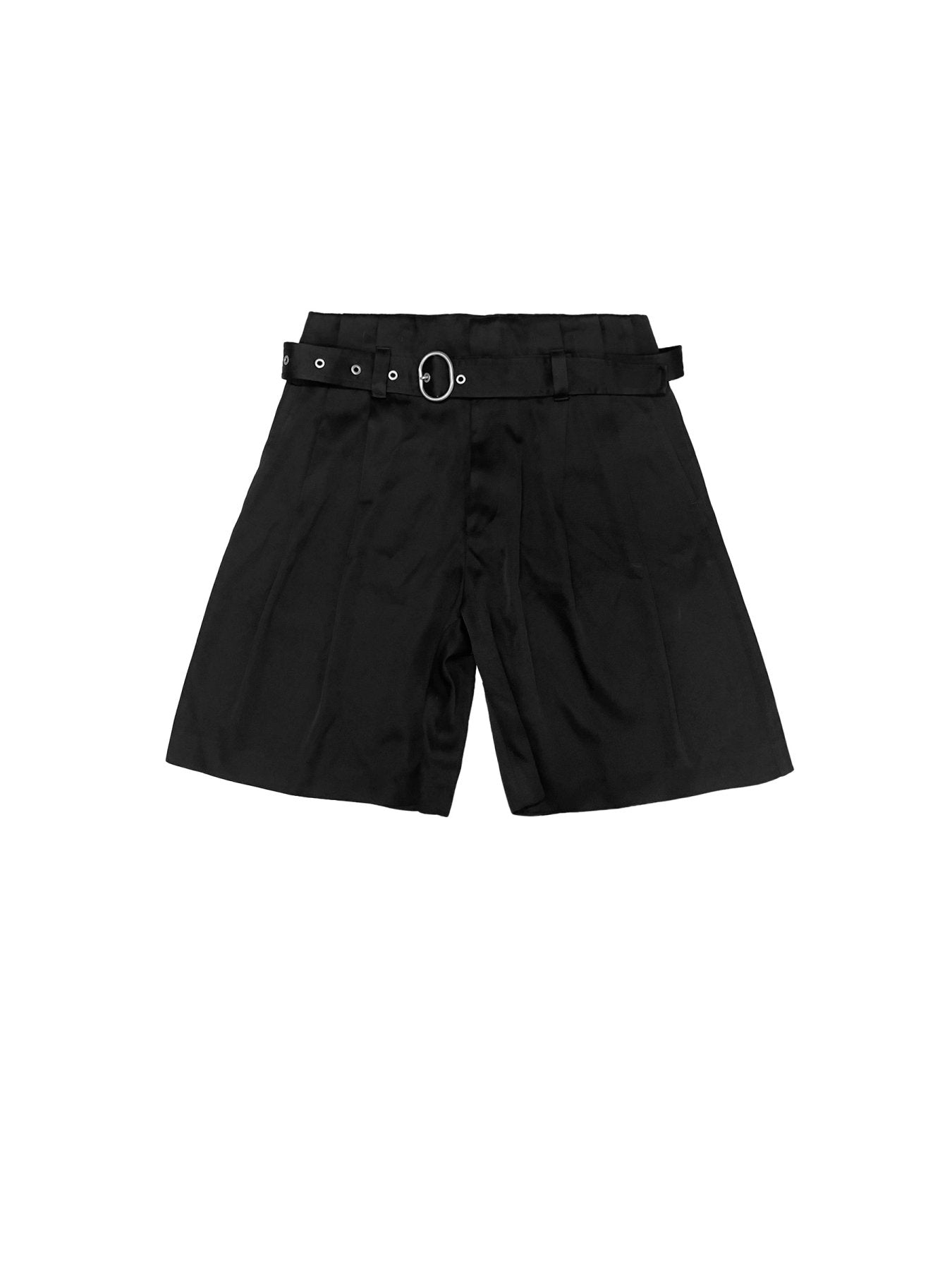 JIL SANDER Black Trouser Shorts