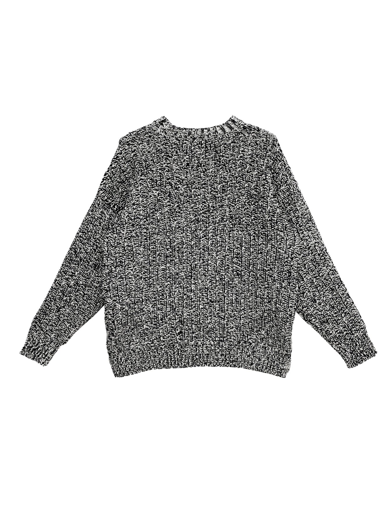 JIL SANDER CN Black Off White Green Jumper Sweaters