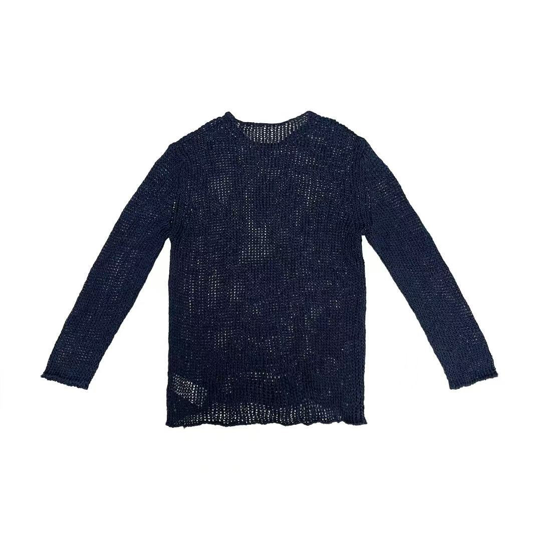 JIL SANDER - CN JUMPER - SS24 - NAVY