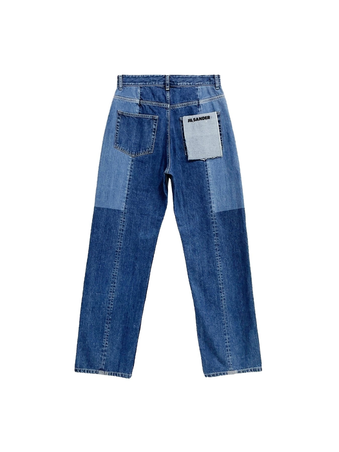 JIL SANDER Cobalt Blue Denim Trouser