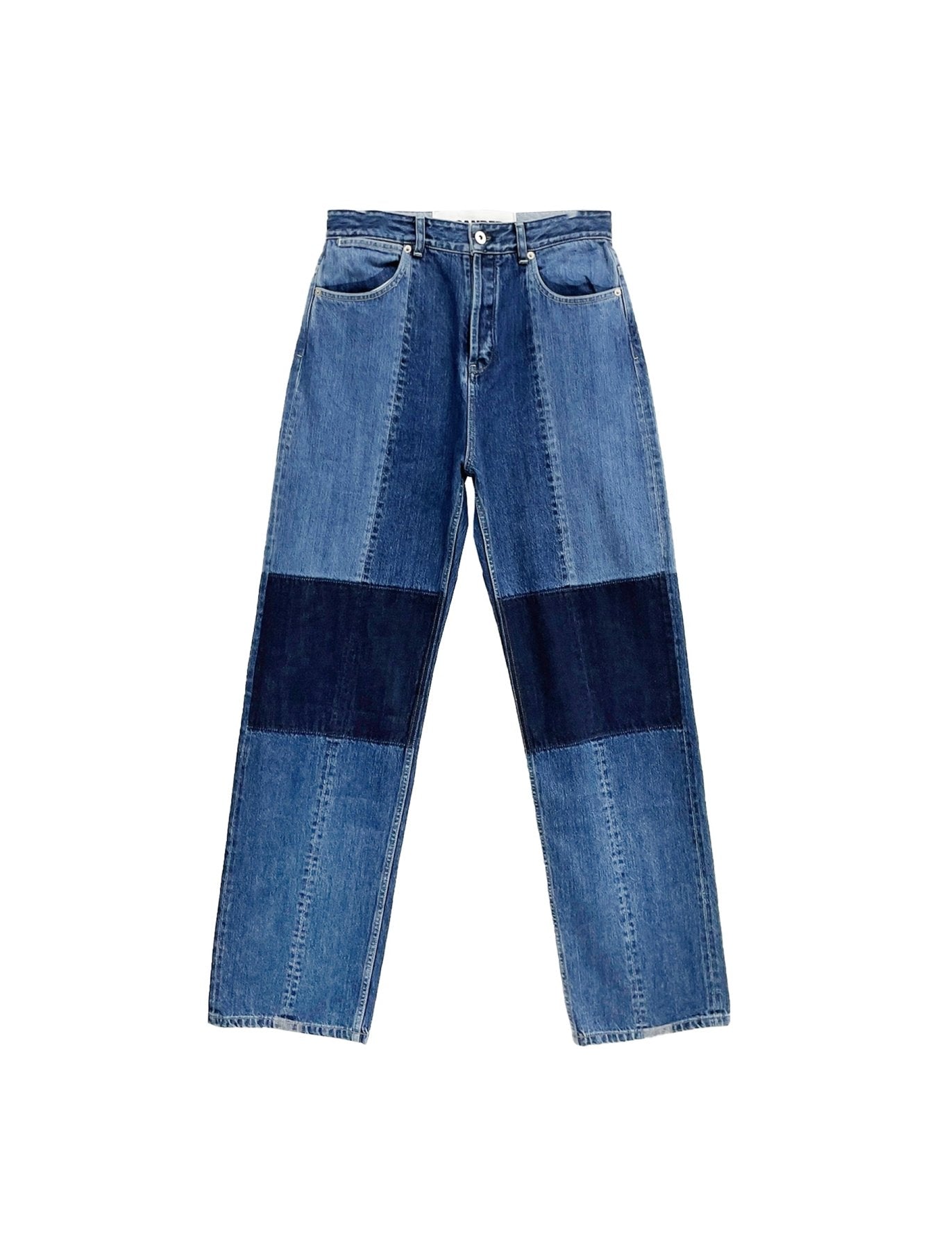 JIL SANDER Cobalt Blue Denim Trouser