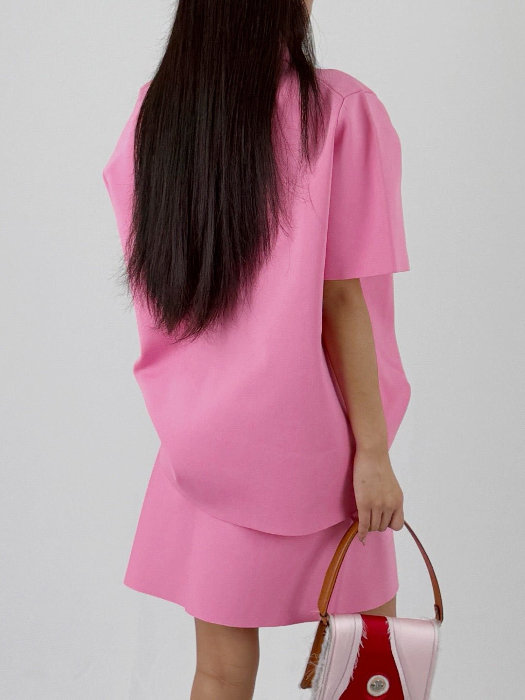 JIL SANDER Electric Pink Polo T-Shirts
