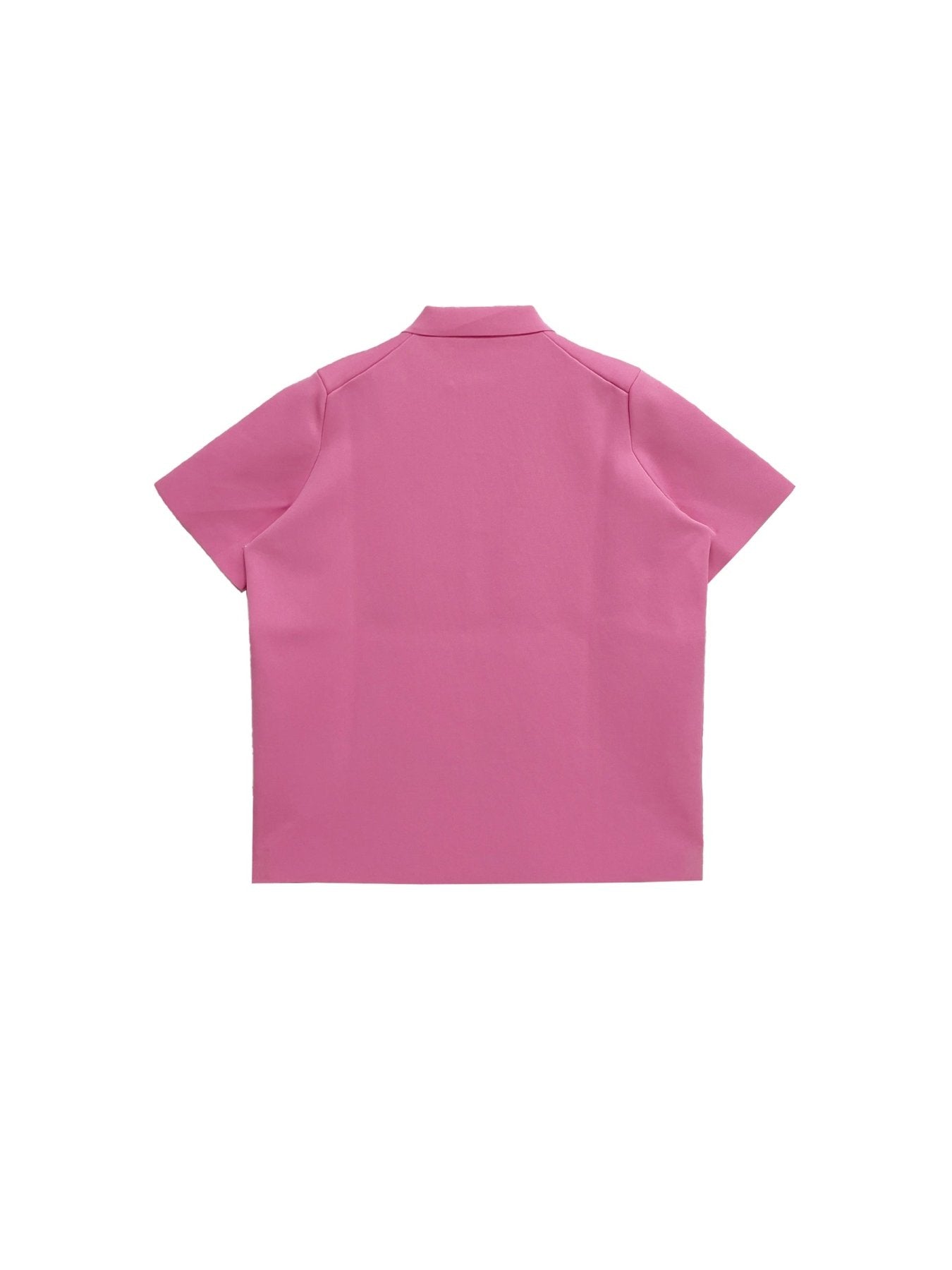 JIL SANDER Electric Pink Polo T-Shirts