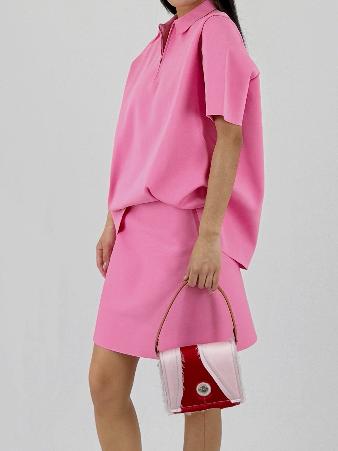 JIL SANDER Electric Pink Skirts