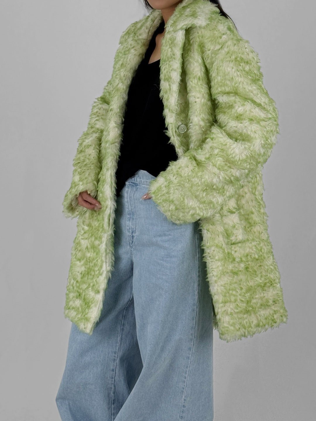 JIL SANDER Faux Fur Coat