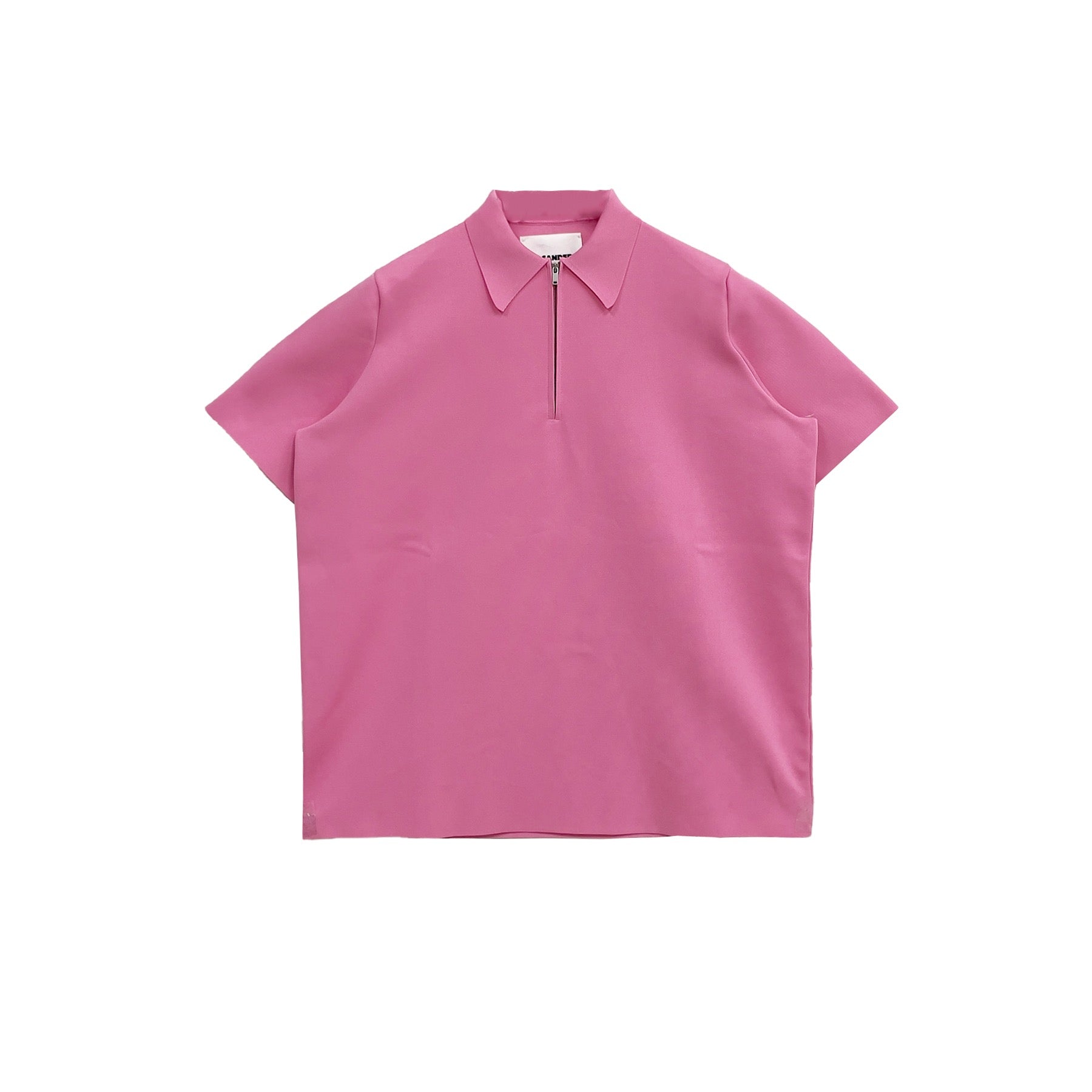 JIL SANDER - POLO T - SHIRT - SS24 - ELECTRIC PINK