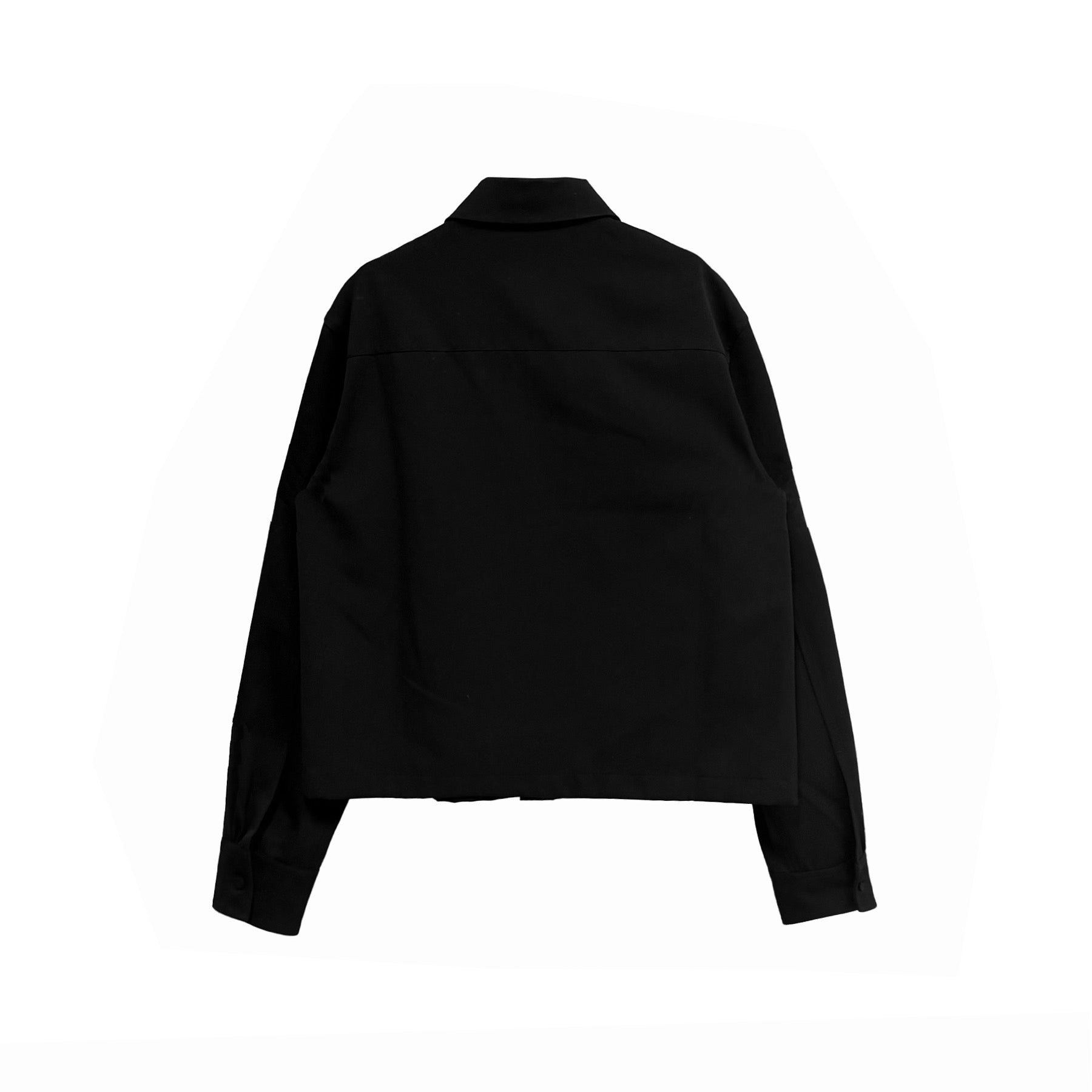 JIL SANDER - SHIRT 90 W JEWELLS - SS24 - BLACK