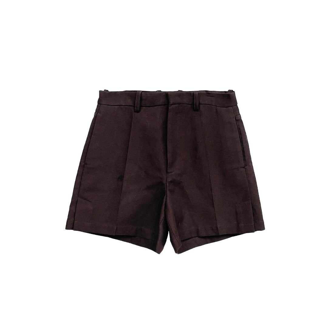 JIL SANDER - TROUSER 67 SHORTS - SS24 - FONDENTE