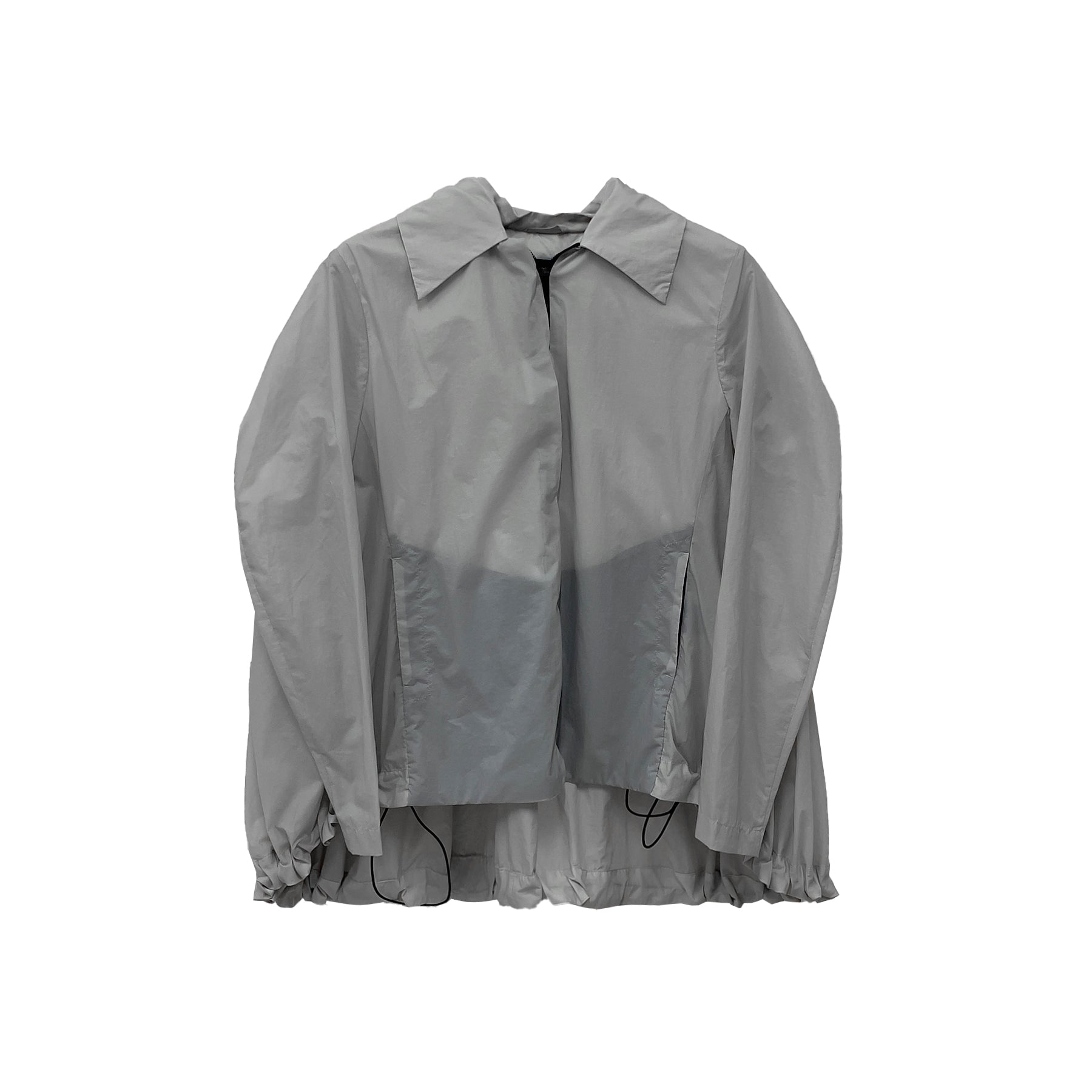 Johanna Parv - LIGHTWEIGHT COVER JACKET WITH A HOOD - SS24 - LIGHT GREY