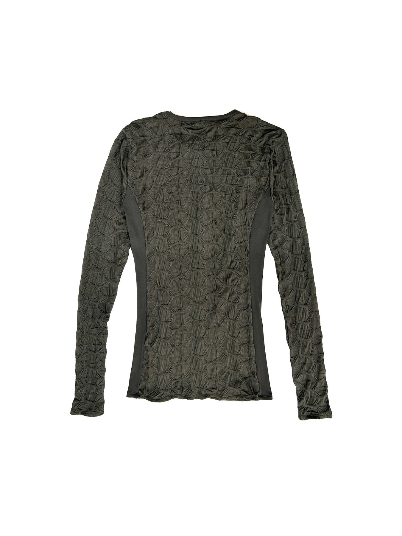JORDANLUCA Grey Portabello Cardigan