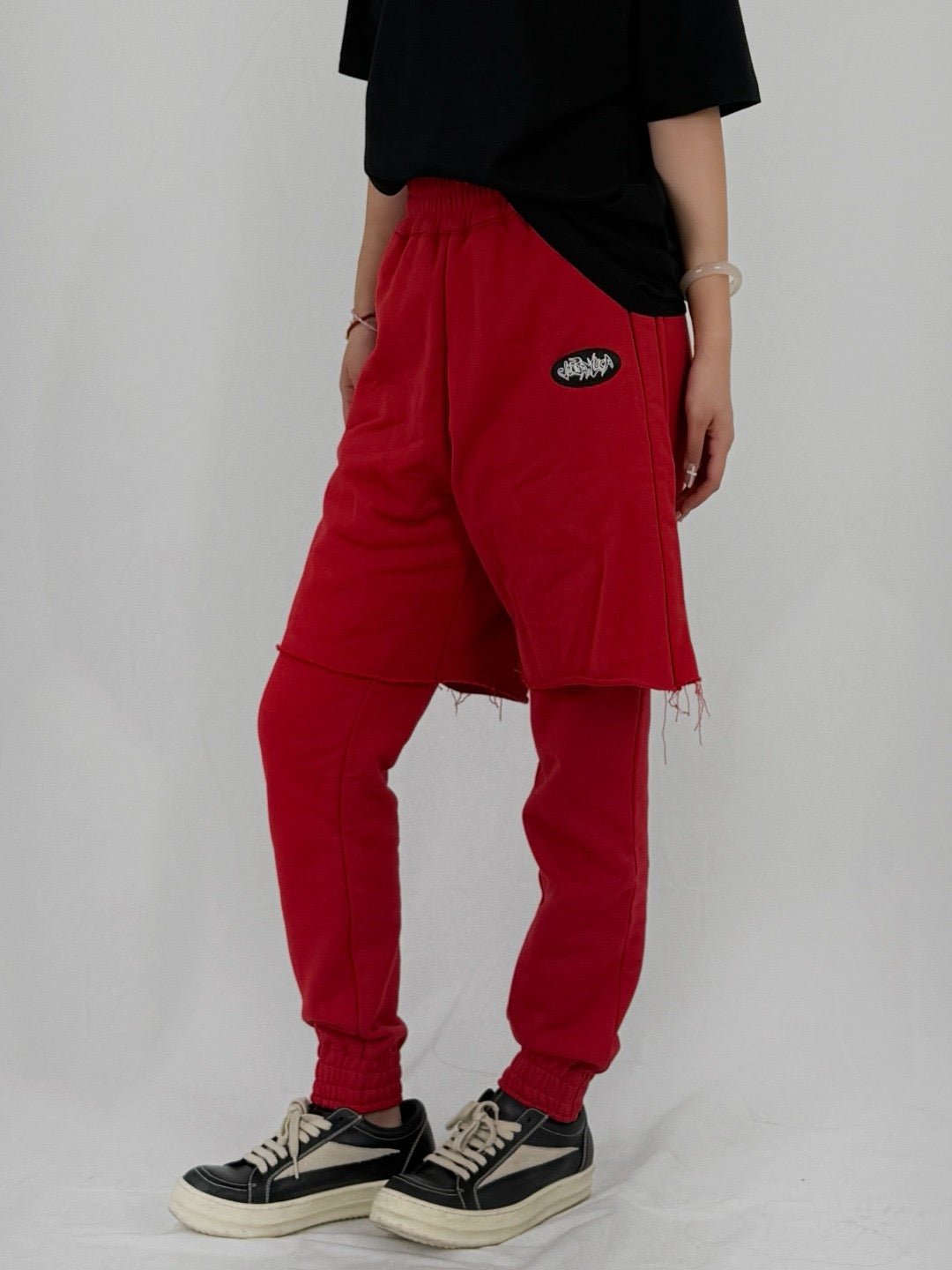JORDANLUCA Red Paradox Joggers Pants