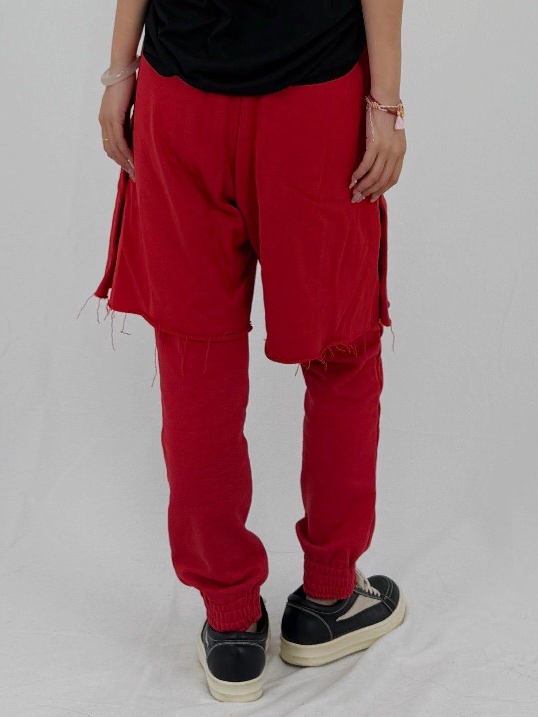 JORDANLUCA Red Paradox Joggers Pants