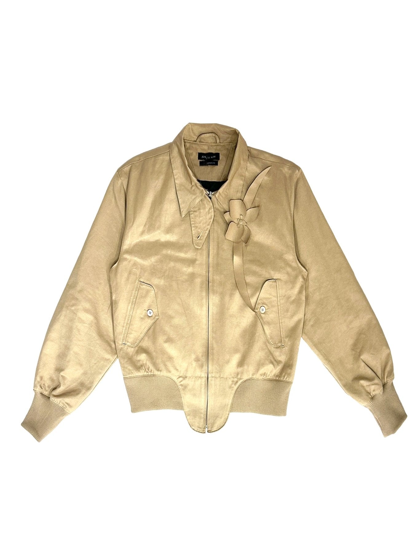JUNTAE KIM Beige Flower Blouson