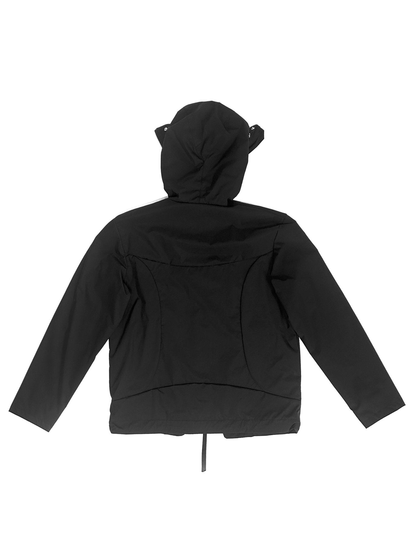 JUNTAE KIM Black Corset Shaped Windbreaker