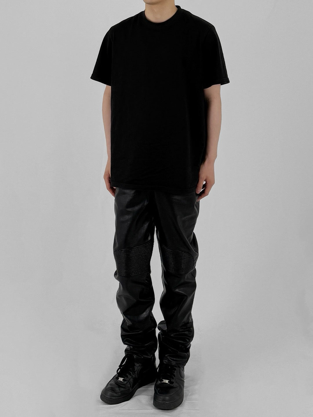 JUNTAE KIM Black Knotted Belt Trousers