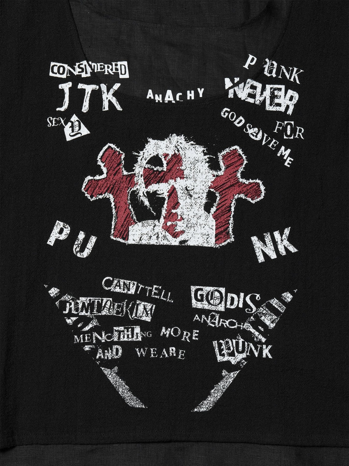 JUNTAE KIM Black Layered Anacho Punk Long Sleeves