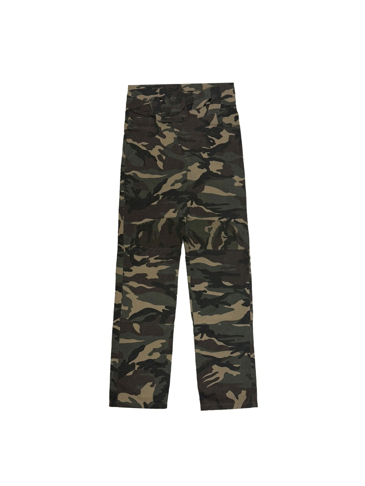 JUNTAE KIM Camouflage Knotted Belt Trousers