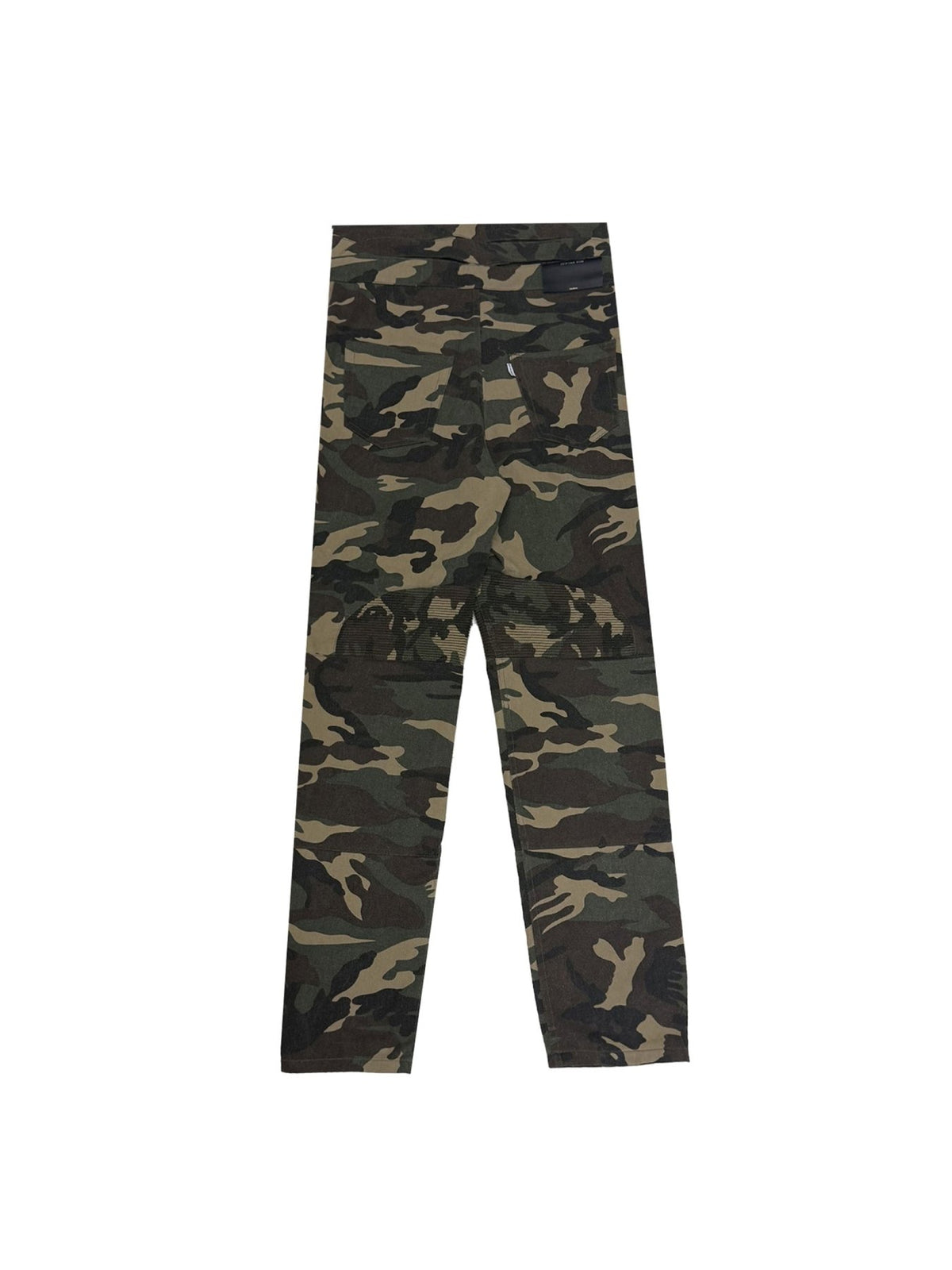 JUNTAE KIM Camouflage Knotted Belt Trousers