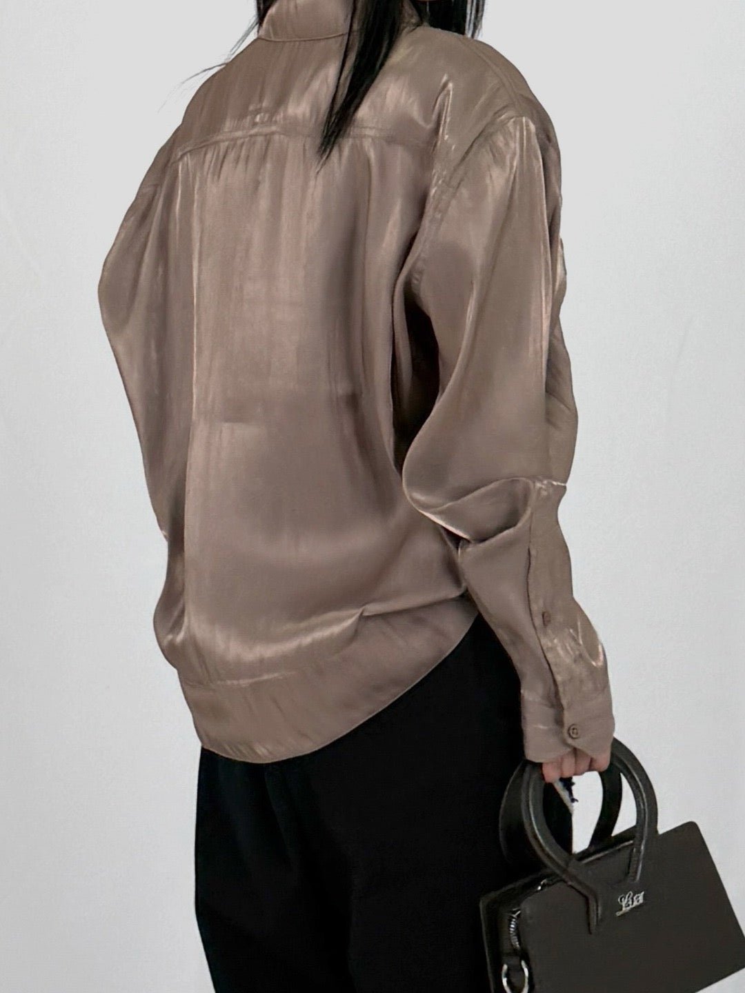 JUNTAE KIM - Corset Shirts - AW25 - DARK BROWN