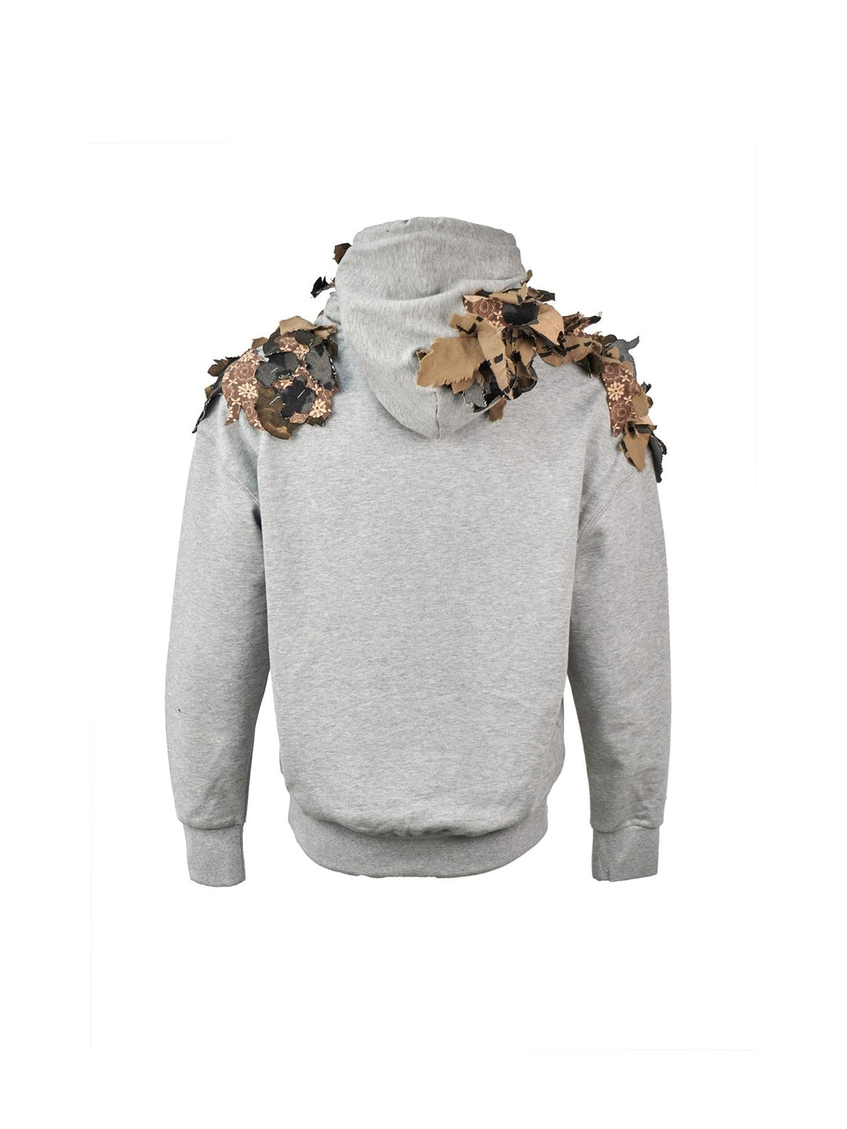JUNTAE KIM Grey Laser Applique Sweat Hoodie