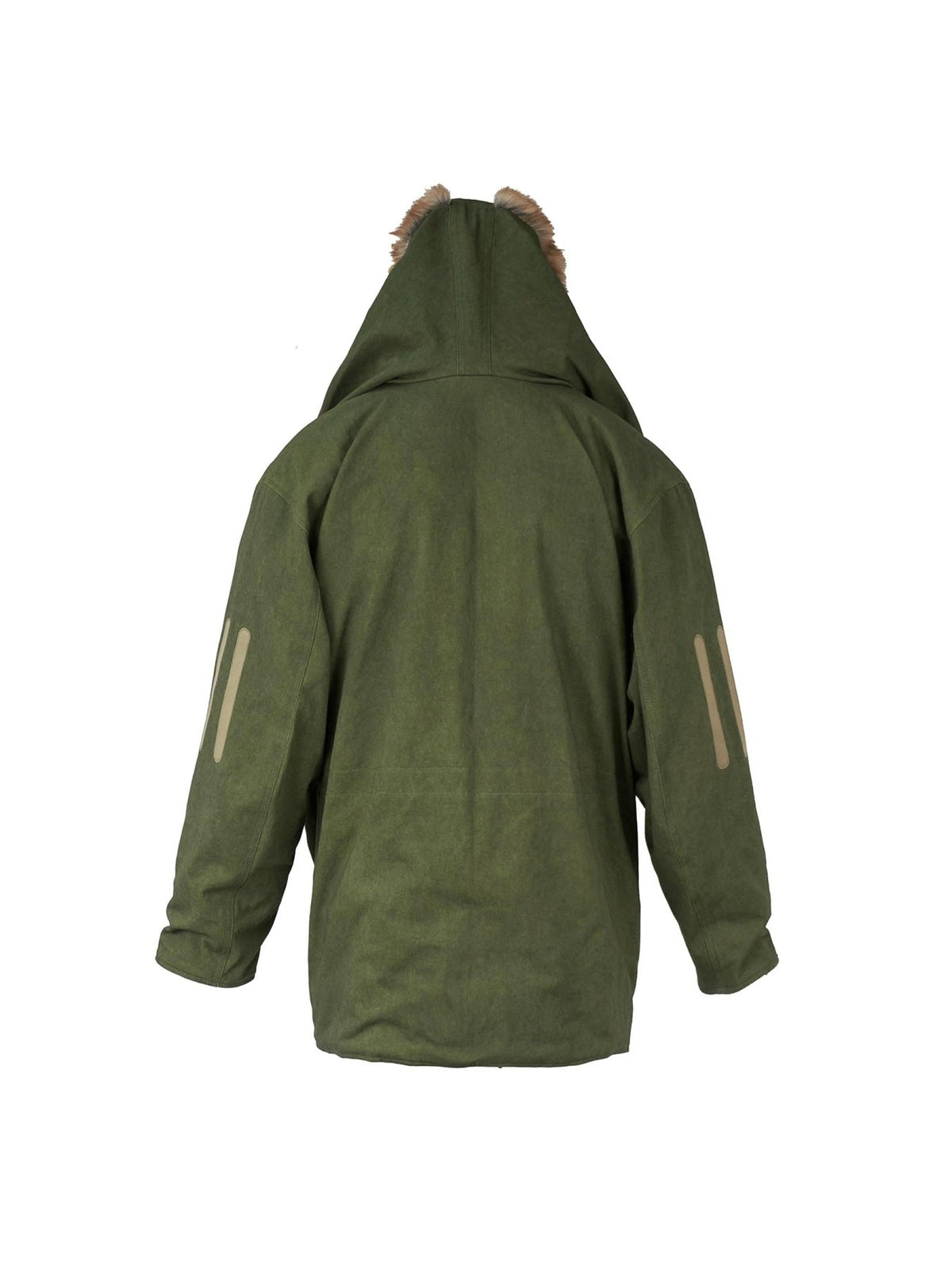 JUNTAE KIM Khaki Paneled Hoodie N-3B Parka