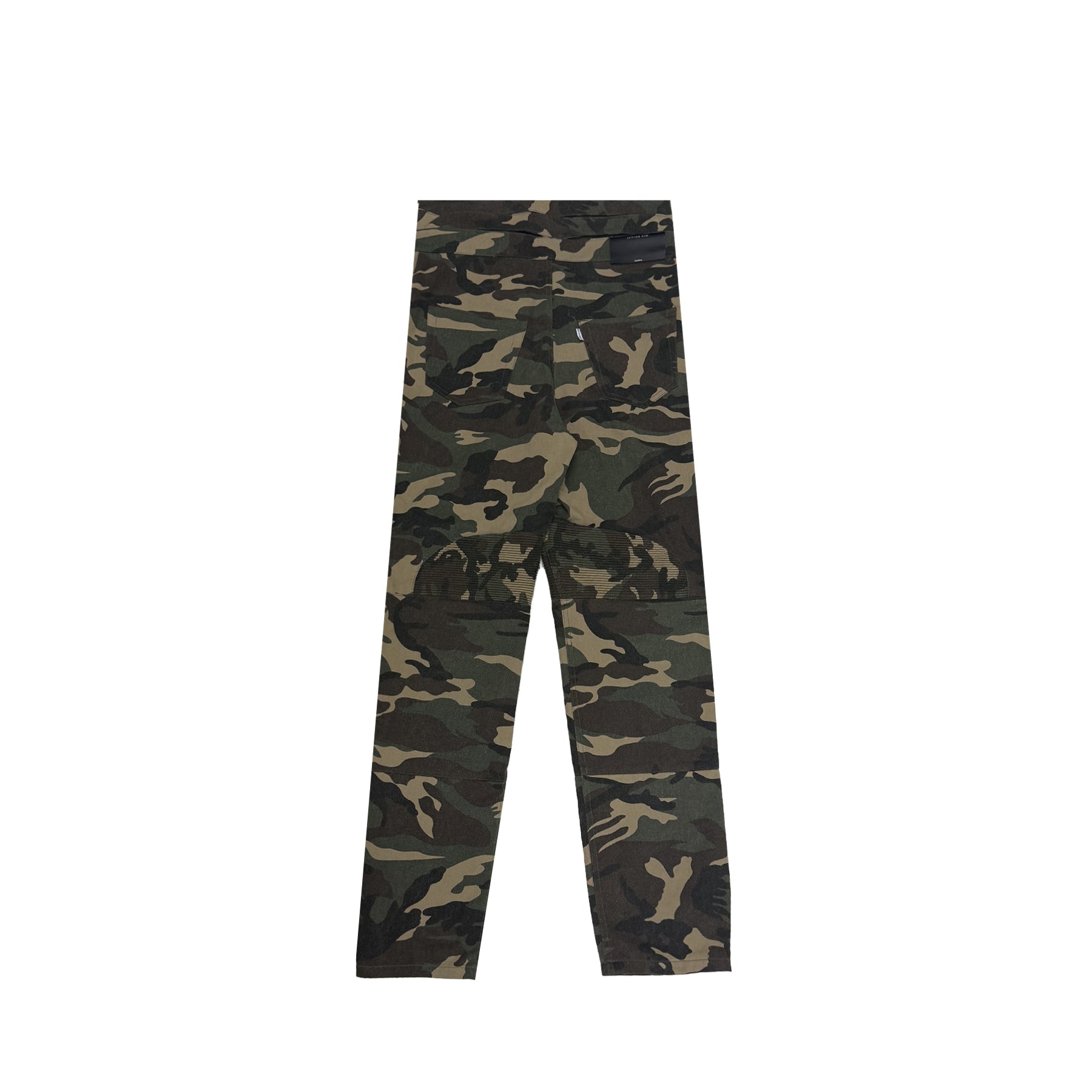 JUNTAE KIM - KNOTTED BELT TROUSERS - SS24 - CAMOUFLAGE
