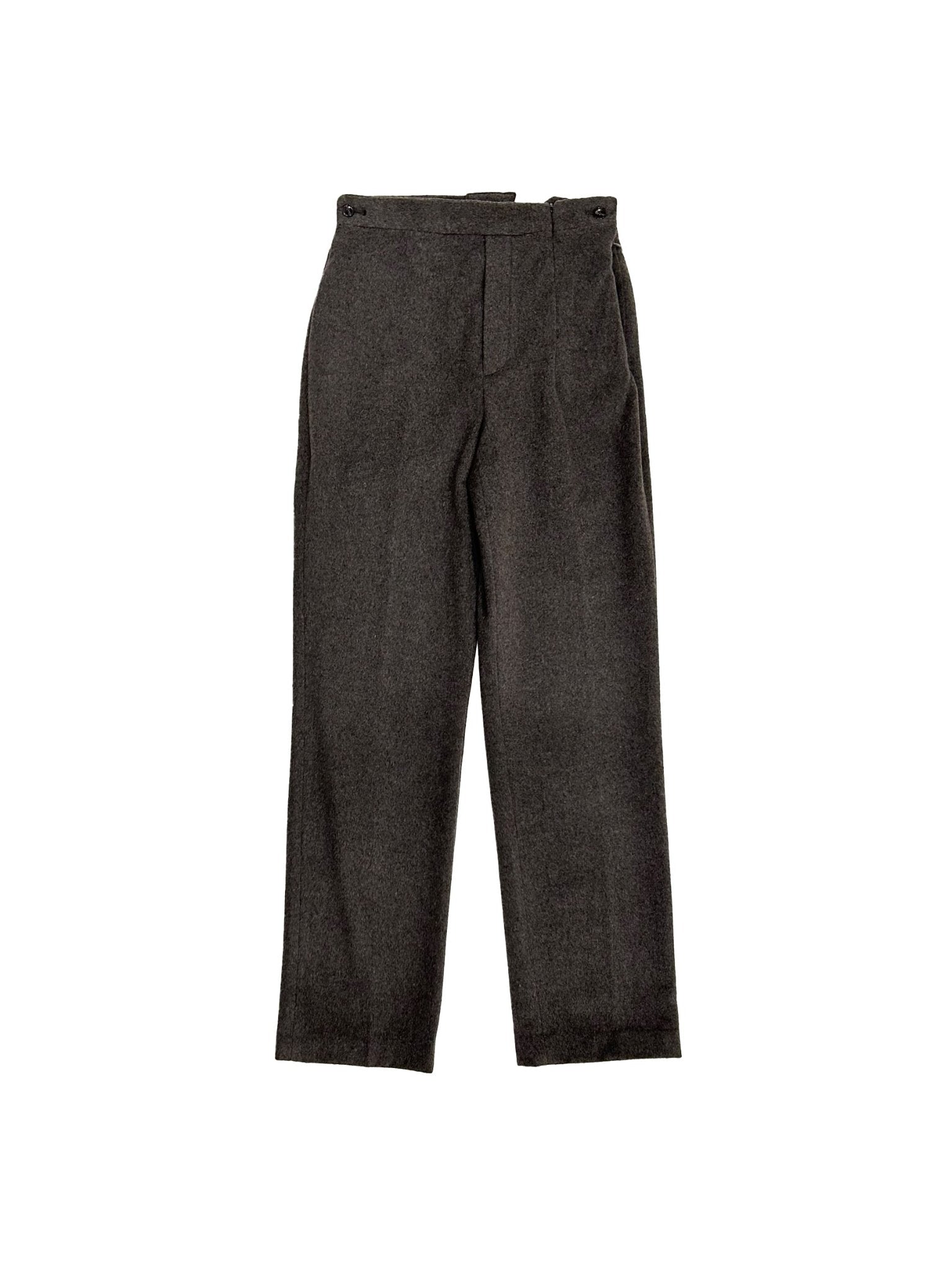 JUNTAE KIM - Tailored Flower Trousers - AW25 - GREY