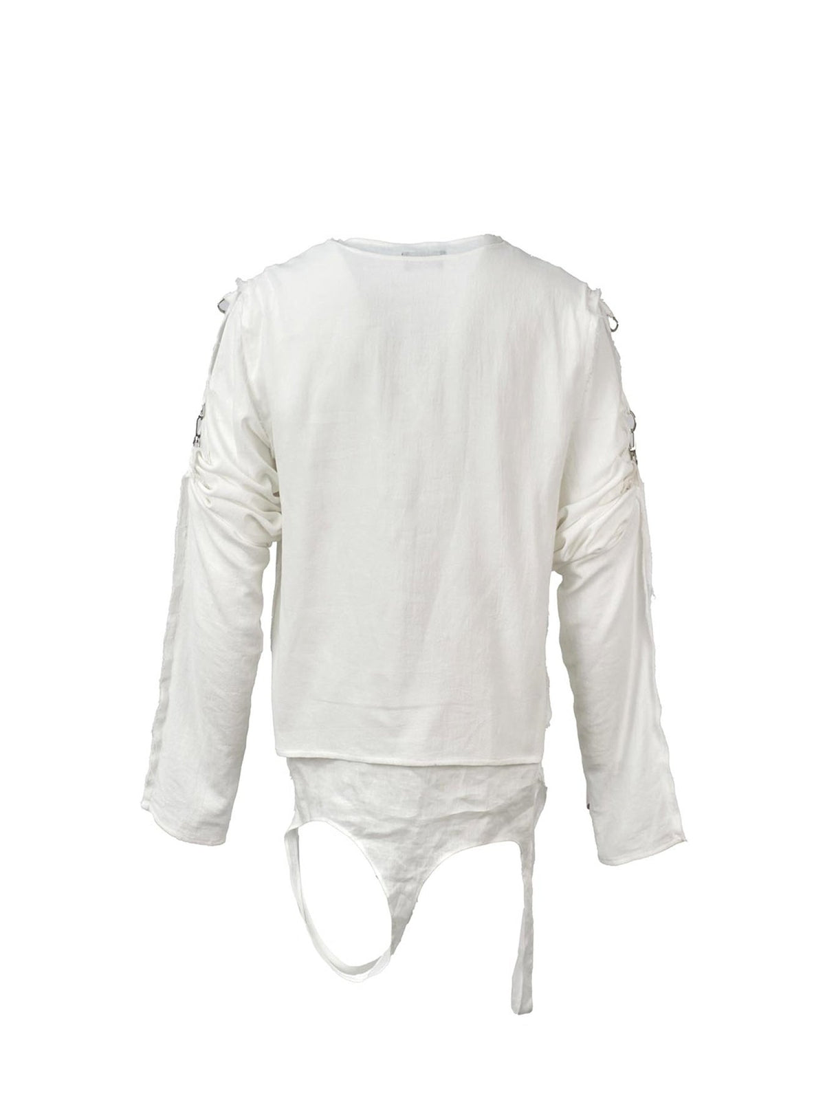JUNTAE KIM White Layered Anacho Punk Long Sleeves