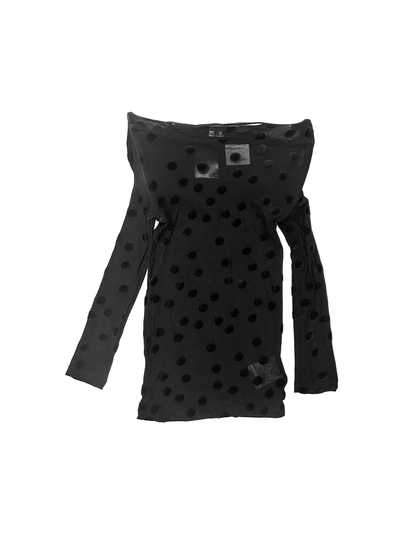 JUNYA WATANABE Black Ladies Long Sleeve T Shirt