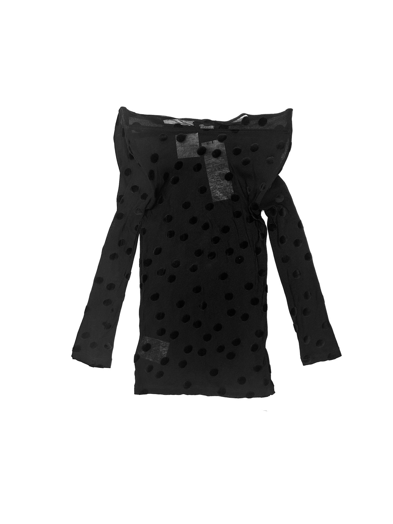JUNYA WATANABE Black Ladies Long Sleeve T Shirt