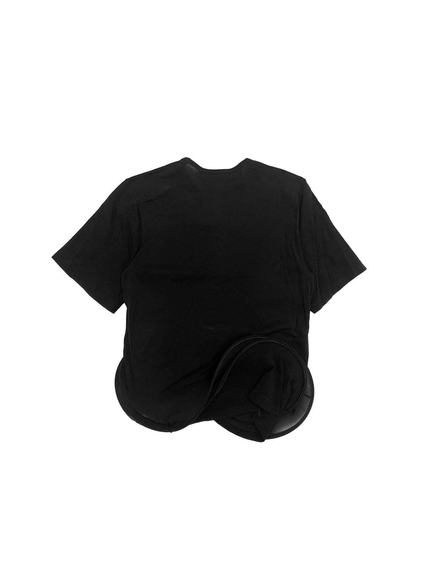 JUNYA WATANABE Black Ladies Sculpted T Shirt