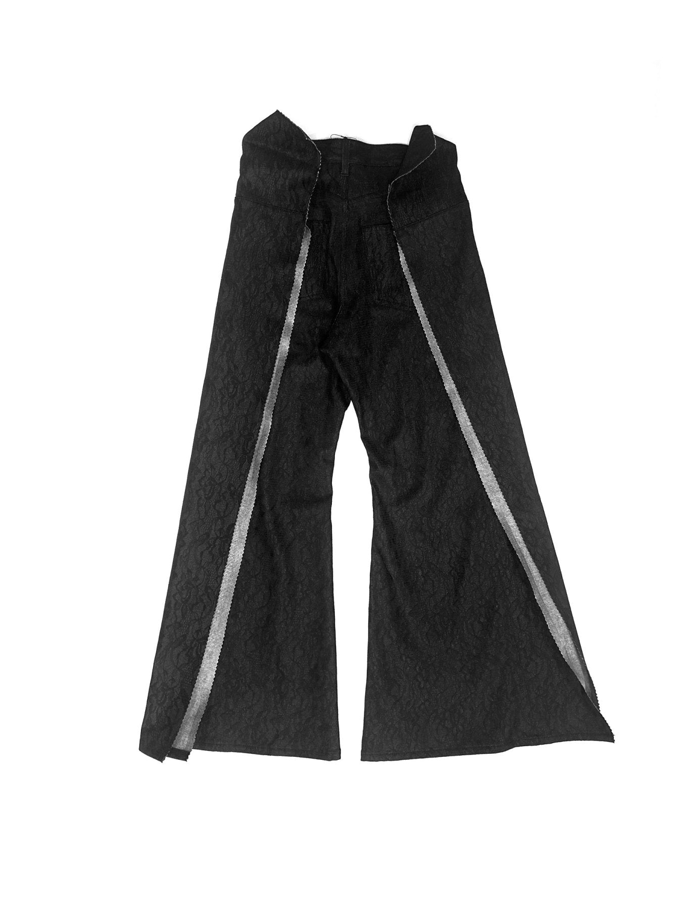 JUNYA WATANABE Indigo Ladies Lace Denim Pants