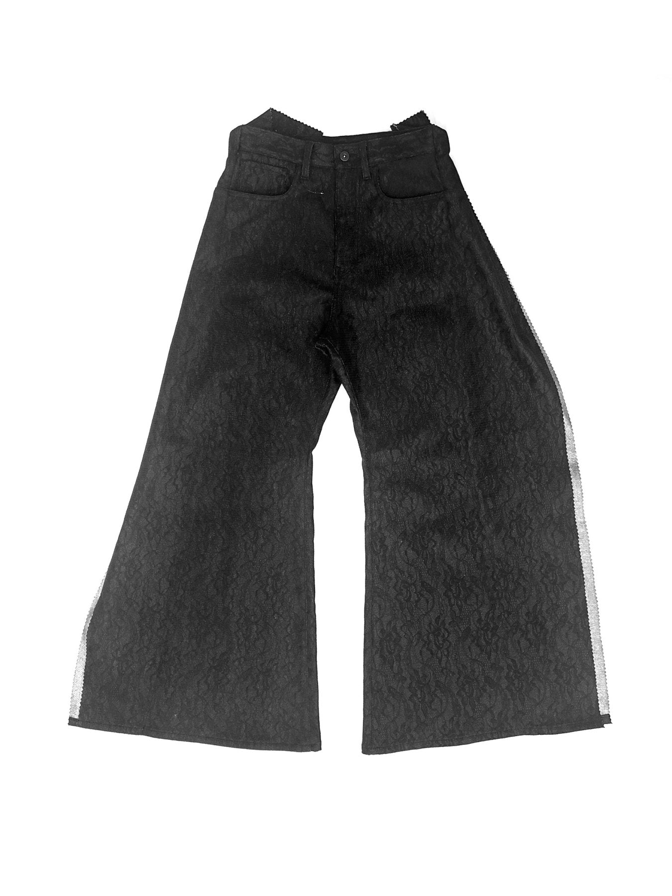 JUNYA WATANABE Indigo Ladies Lace Denim Pants