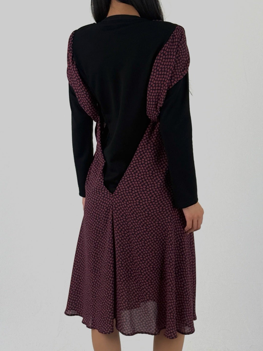 JUNYA WATANABE - Ladies One Piece - AW25 - NAVY PURPLE BLACK