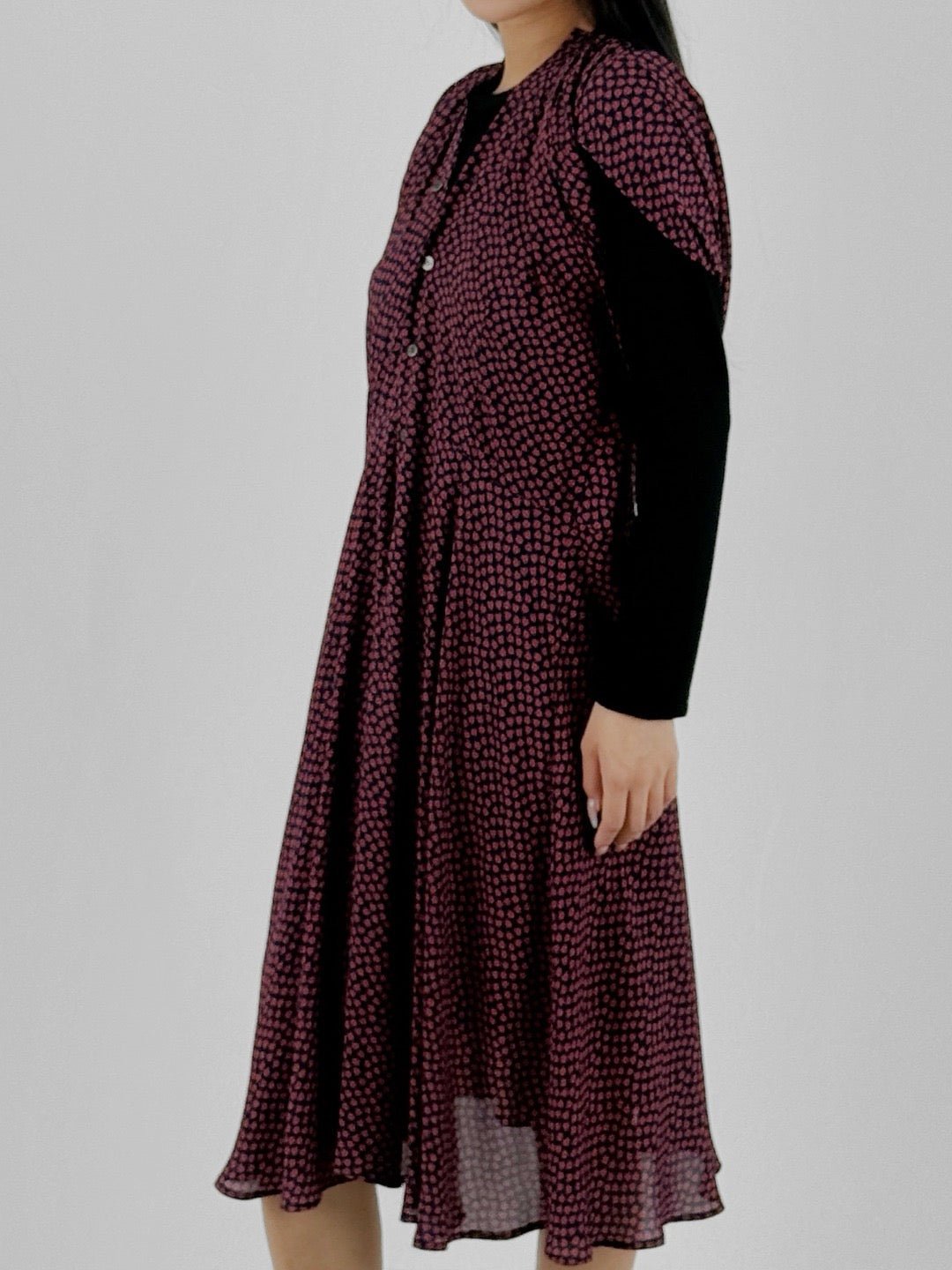 JUNYA WATANABE - Ladies One Piece - AW25 - NAVY PURPLE BLACK