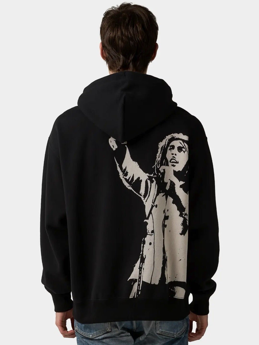Junya Watanabe MAN - MEN'S HOODIE - SS25 - BLACK X BEIGE